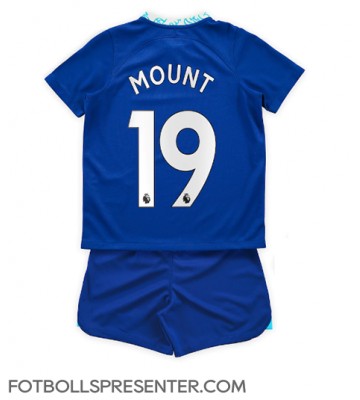 Chelsea Mason Mount #19 Hemmatröja Barn 2022-23 Kortärmad (+ korta byxor)